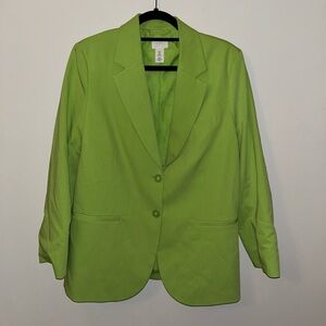 Bright green H&M Blazer